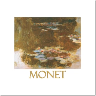 Water Lily Pond (1917) by Claude Monet Posters and Art